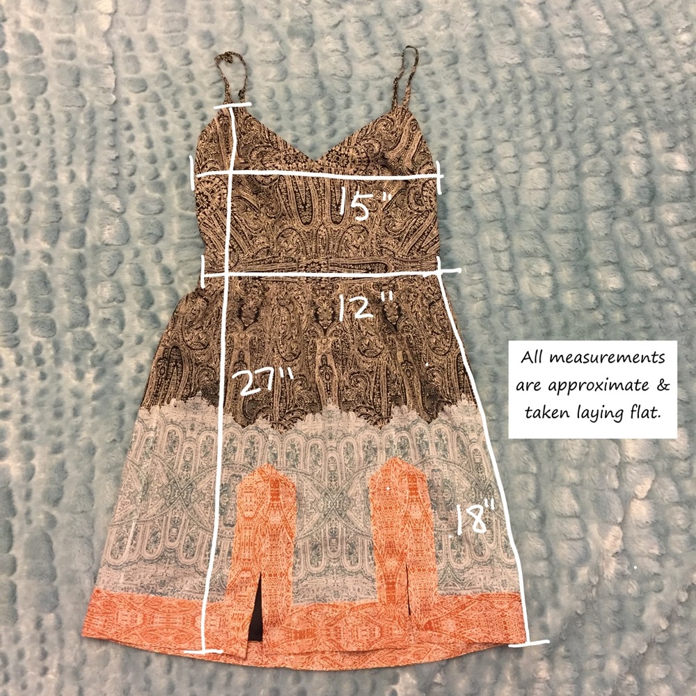 Silk Strappy Mini Dress - Picture 7 of 7